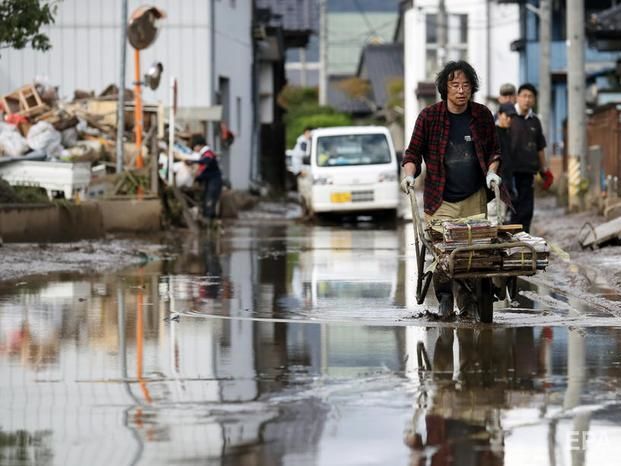 Кількість жертв тайфуну "Хагібіс" у Японії зросла до 74