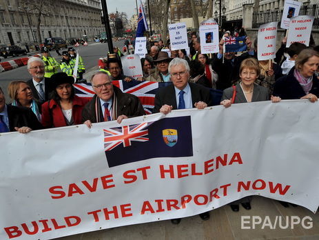 Великобритания перенесла открытие построенного за £250 млн аэропорта на острове Святой Елены на неопределенное время