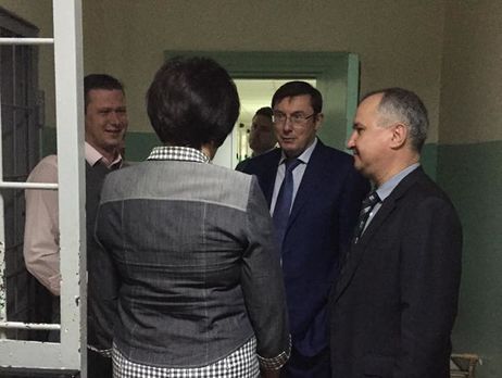 Генпрокурор, глава СБУ и омбудсмен прибыли в СИЗО СБУ с внеплановой проверкой
