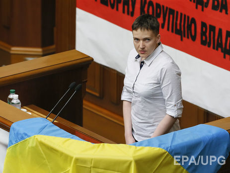 Савченко: Я готова разговаривать с Захарченко и Плотницким, их можно считать народными депутатами