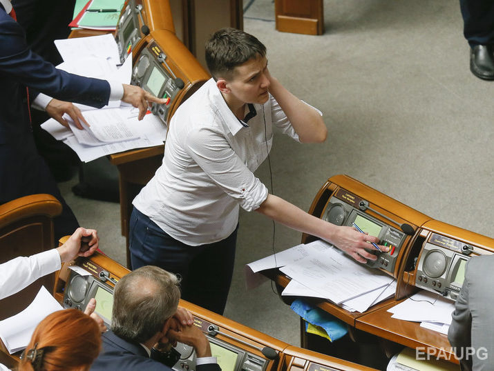 Савченко задекларировала 406,8 тыс. грн доходов в 2015 году