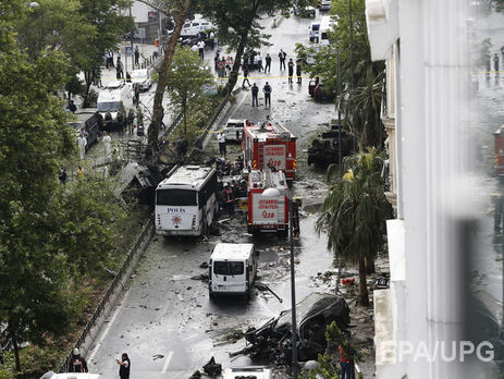 В центре Стамбула прогремел взрыв