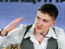 Савченко заявила, что готова прийти на телемост с лидерами