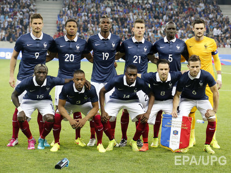 Букмекеры считают сборную Франции фаворитом Евро 2016