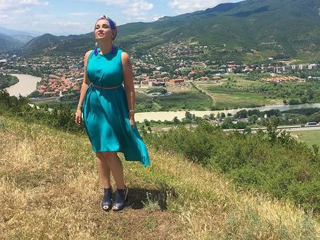 Чехова в Грузии танцует под музыку Нино Катамадзе