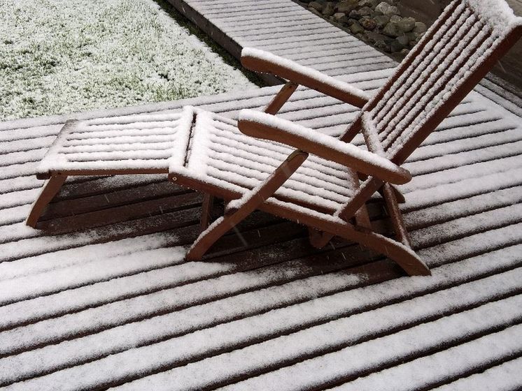 Летний шторм в Финляндии: в Лапландии выпал снег