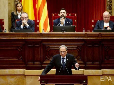 ﻿Глава каталонського уряду закликав Мадрид до переговорів, прем'єр Іспанії відмовився