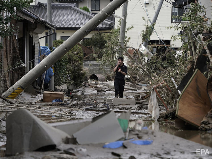 Количество погибших от тайфуна "Хагибис" в Японии выросло до 80