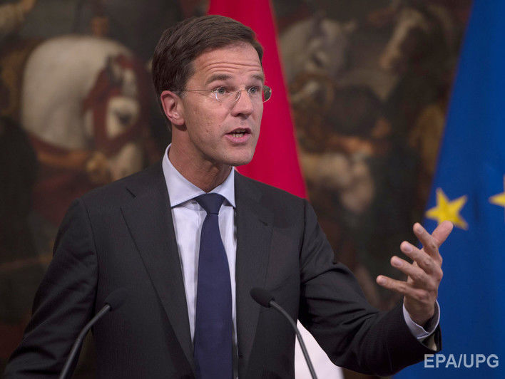 Рютте: Нидерланды могут не подписать Соглашение об ассоциации Украины и ЕС