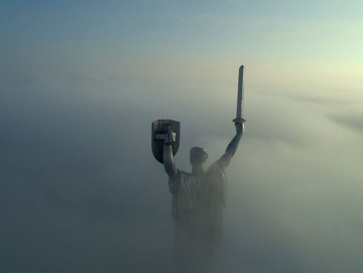 ﻿"Звичайний туман". У КМДА пояснили причини появи "смогу" в Києві