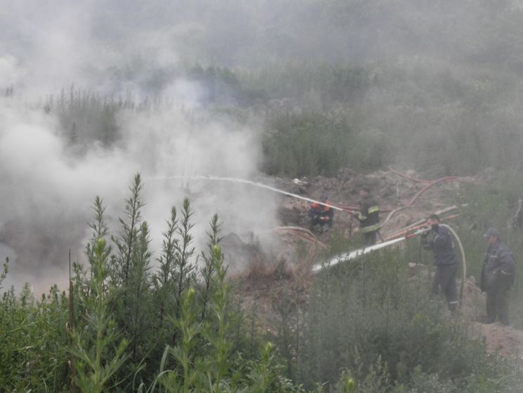 В ГСЧС сообщили о пожаре на еще одной свалке во Львовской области