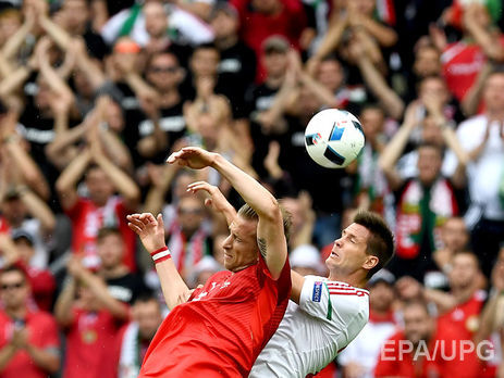 Евро 2016: Венгрия сенсационно обыграла Австрию. Фоторепортаж