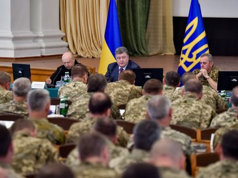 Порошенко: На случай полномасштабного вторжения должен быть отшлифован план всеобщей мобилизации