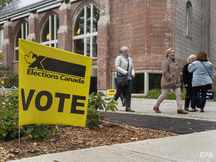 ﻿У Канаді тривають парламентські вибори