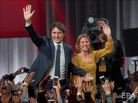 ﻿На парламентських виборах у Канаді перемагає партія Трюдо
