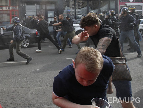 Беспорядки в Лилле после матча Россия – Словакия длились до утра