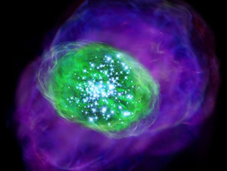 Астрофизики обнаружили самую далекую галактику, где есть кислород