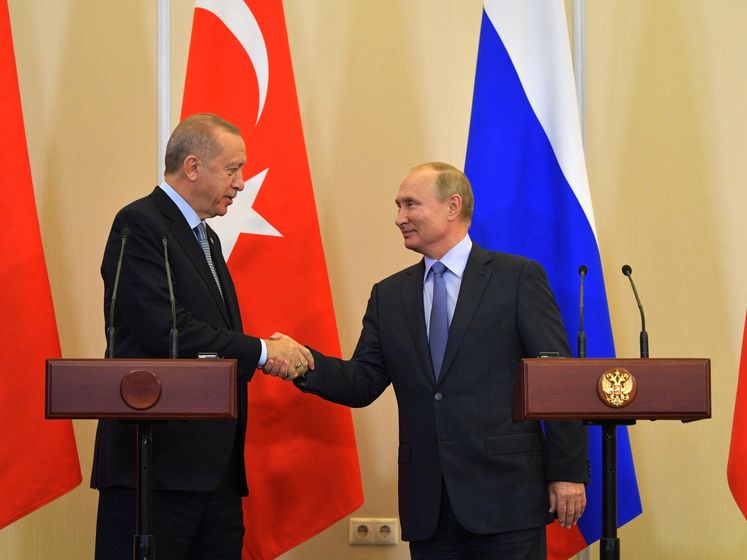 ﻿Путін і Ердоган погодили меморандум щодо Сирії