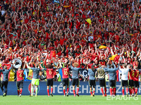 Евро 2016: Бельгия забила три безответных мяча Ирландии. Фоторепортаж