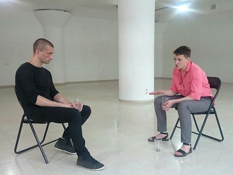 Савченко встретилась с Павленским