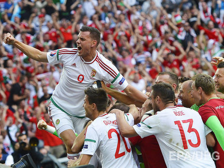 Евро 2016: Венгрия уходит от поражения в матче против Исландии. Фоторепортаж
