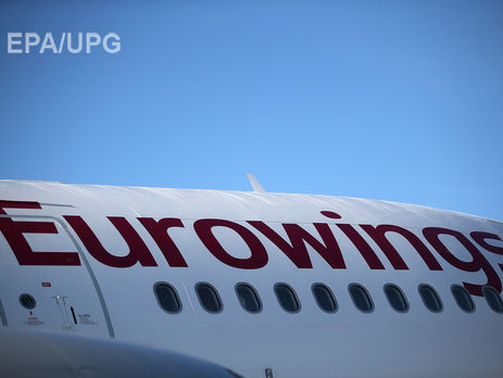 В Германии самолет Eurowings улетел, оставив на взлетной полосе более 70-ти пассажиров