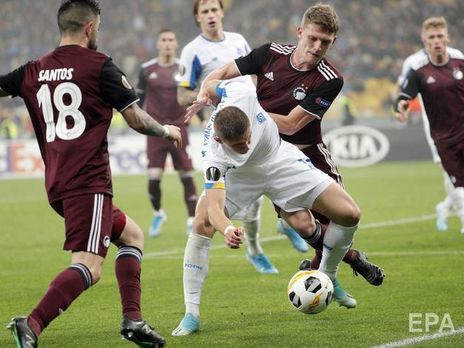 Украина осталась на 10-й позиции в рейтинге коэффициентов УЕФА