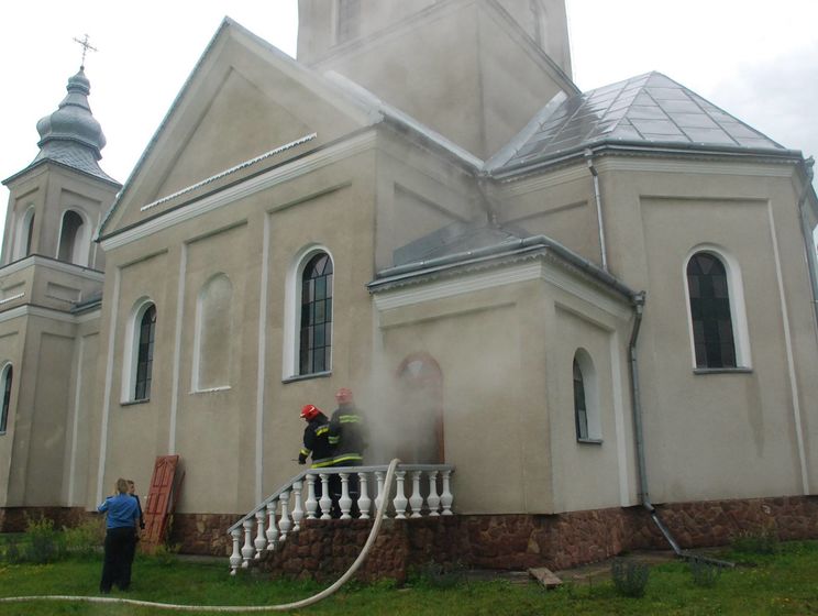 Во Львовской области снова горела церковь УГКЦ