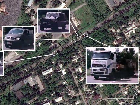 Bellingcat: Новые снимки Google Earth подтверждают подлинность видео перевозки 