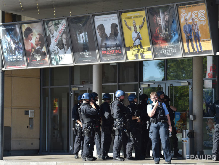 Полиция Германии опровергла сообщения о пострадавших в кинотеатре Фирнхайма