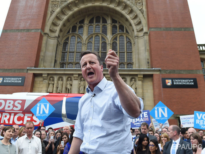 Кэмерон поблагодарил британцев, отказавшихся покидать ЕС