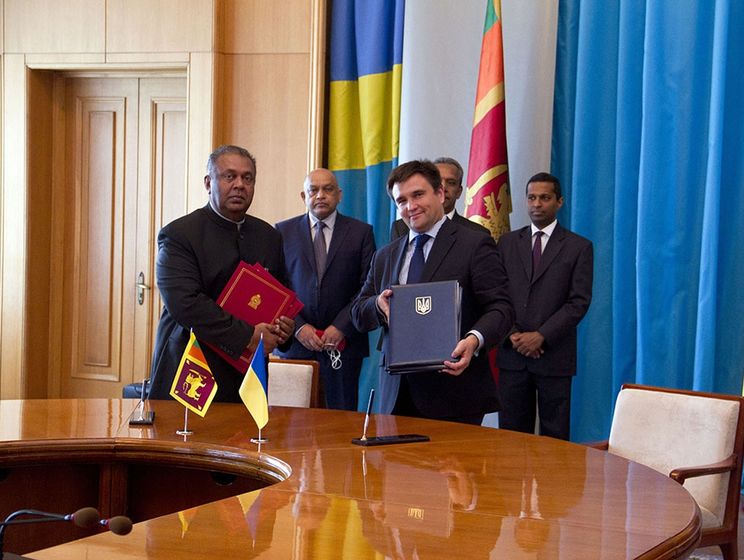 Украина подписала со Шри-Ланкой соглашения о совместной борьбе с преступностью и коррупцией