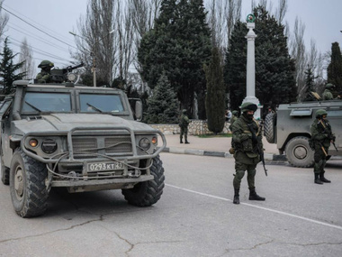 В Алуште штурмовали подразделение внешней разведки Украины