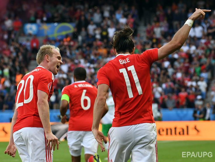 Уэльс обыграл Северную Ирландию и вышел в четвертьфинал Евро 2016