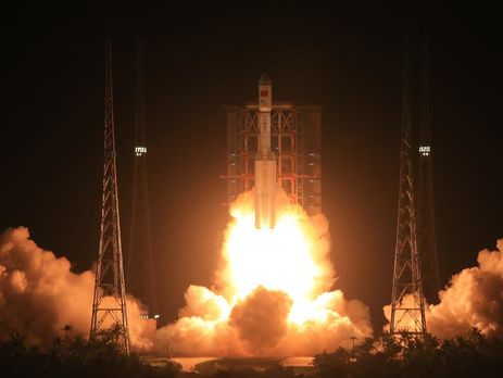  Китай успешно запустил ракету-носитель нового поколения Long March 7. Видео 