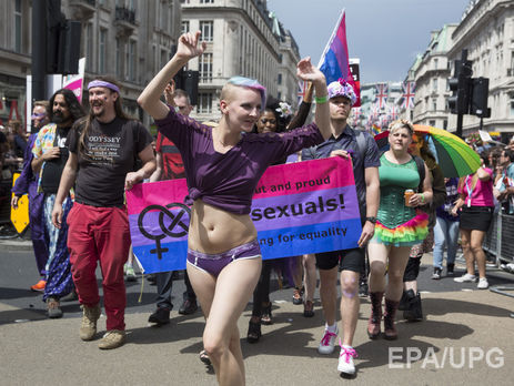 В центре Лондона прошел гей-прайд. Фоторепортаж