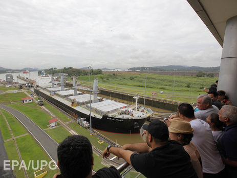 После реконструкции открылся Панамский канал. Фоторепортаж