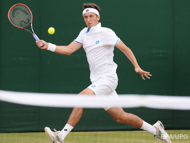 Украинский теннисист Стаховский вышел во второй круг Wimbledon