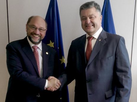 Шульц заверил, что Brexit не повлияет на готовность Европарламента к введению безвизового режима с Украиной