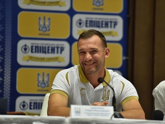 Шевченко огласил заявку сборной Украины на ноябрьские матчи