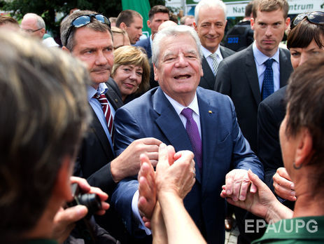 На президента Германии напал неонацист