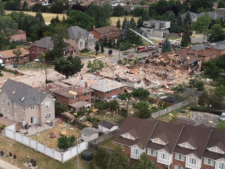 В Канаде из-за взрыва в жилом доме погиб человек, пострадали два десятка домов