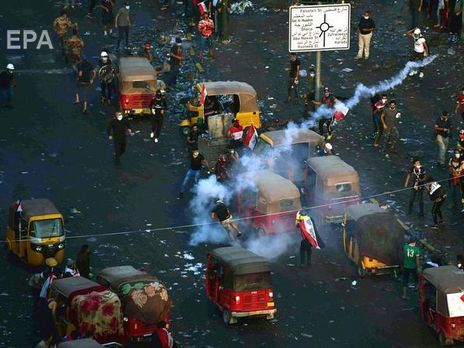 В Ираке в результате столкновений во время протестов погибли 14 человек