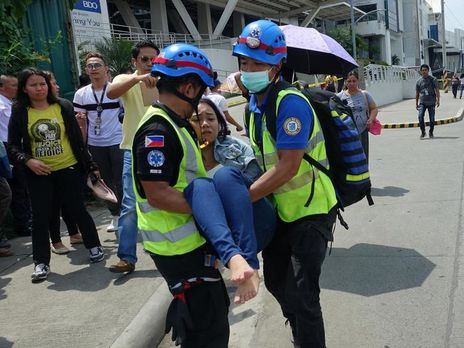 ﻿На Філіппінах стався землетрус, є загиблі