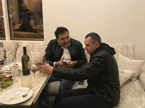 Среди гостей на новоселье Саакашвили в Одессе был Сенцов