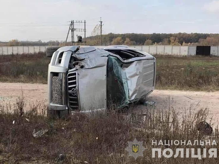 ﻿У Київській області 14-річний підліток на смерть розбився на батьковому позашляховику