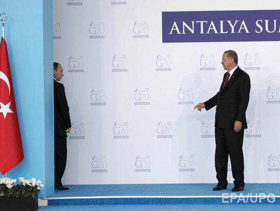 Путин и Эрдоган встретятся на саммите G20