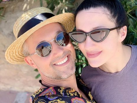 Жена Бабкина спела с ним на концерте в Киеве