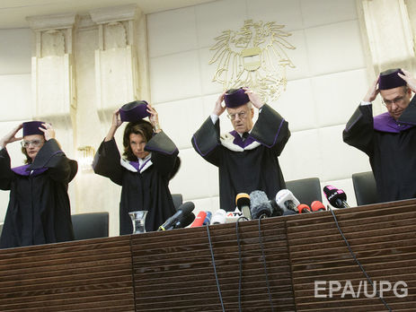 В Австрии отменили результаты президентских выборов