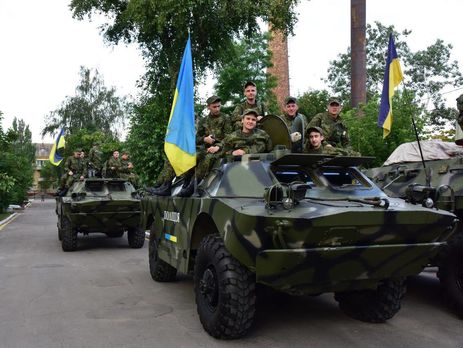 Аброськин: Молодых лейтенантов познакомили с практической составляющей службы в зоне АТО